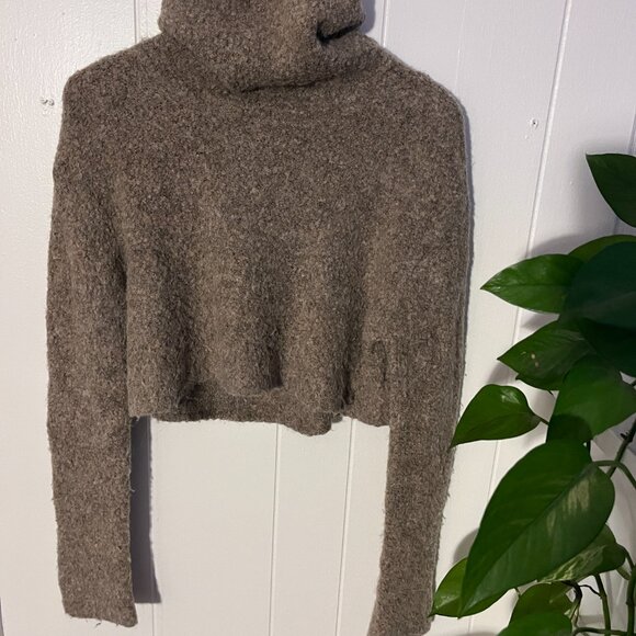 7115 by SZEKI Cropped Turtleneck M - Picture 2 of 4